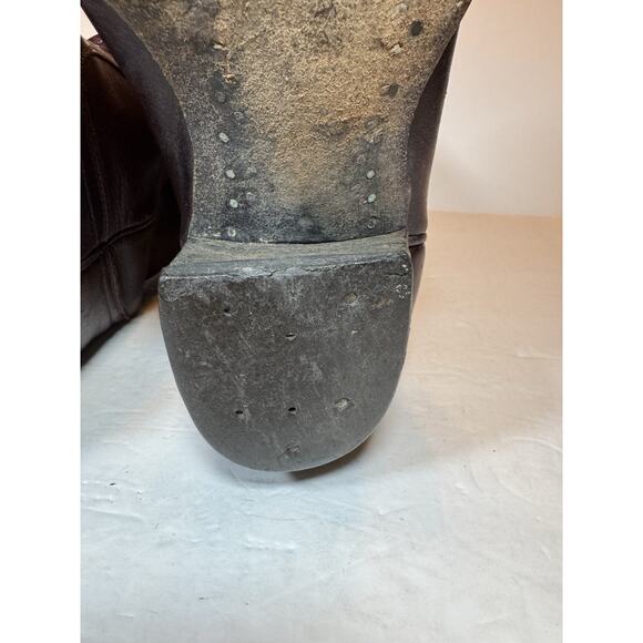 Size 12 D Tony Lama 2022 Brown Cowboy Boots Leather - Picture 11 of 14